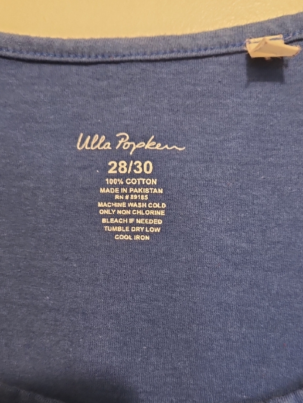 🔥Ulla Popken Royal Blue Scoop Neck Tank - Picture 2 of 4
